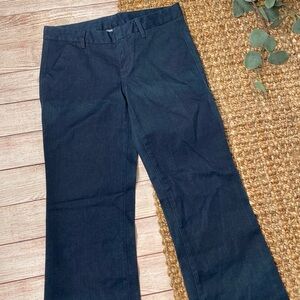 Armani Exchange Dark Denim Trouser Pant Size 2 NWOT